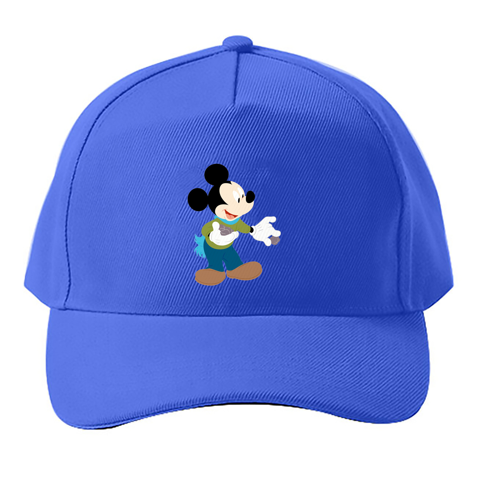 （画像用） ミッキーマウス Mickey Mouse ベースボールキャップ 綿100％ 男女兼用 帽子 スポーツ